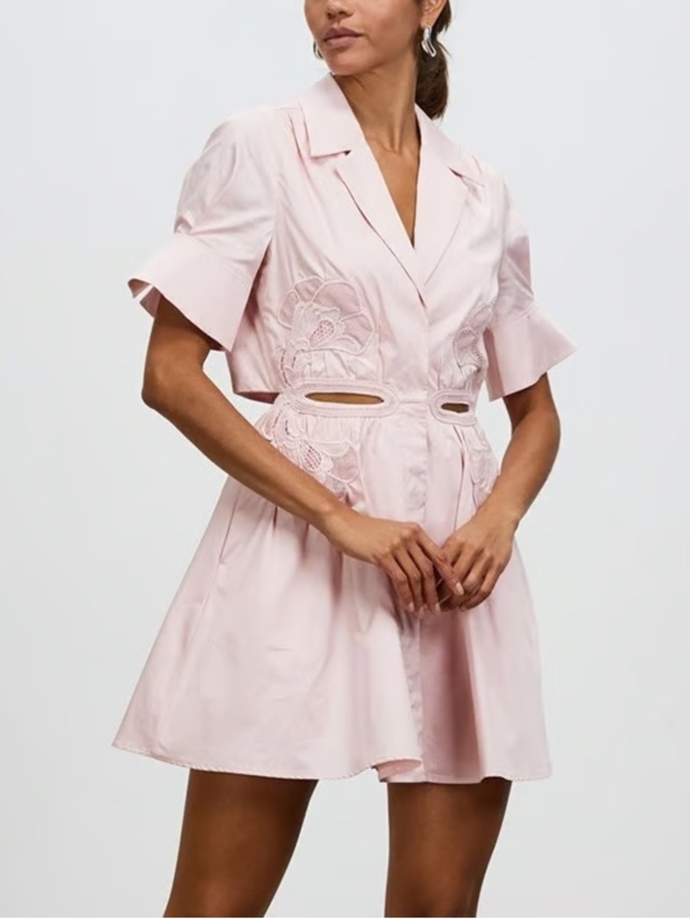 Self Portrait Pink mini dress